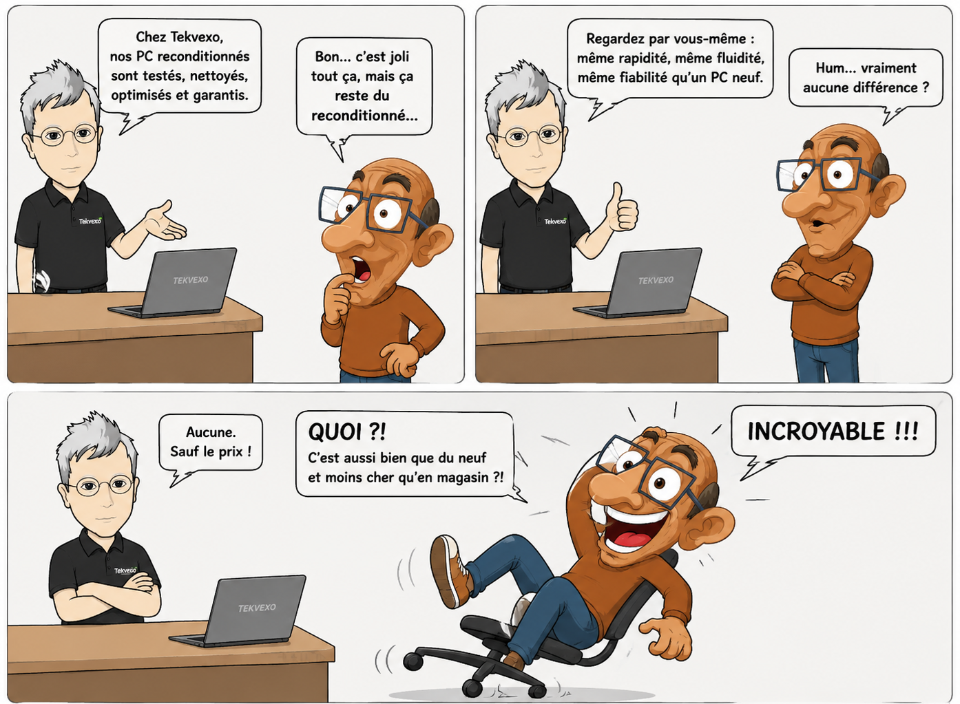 PC reconditionné Tekvexo